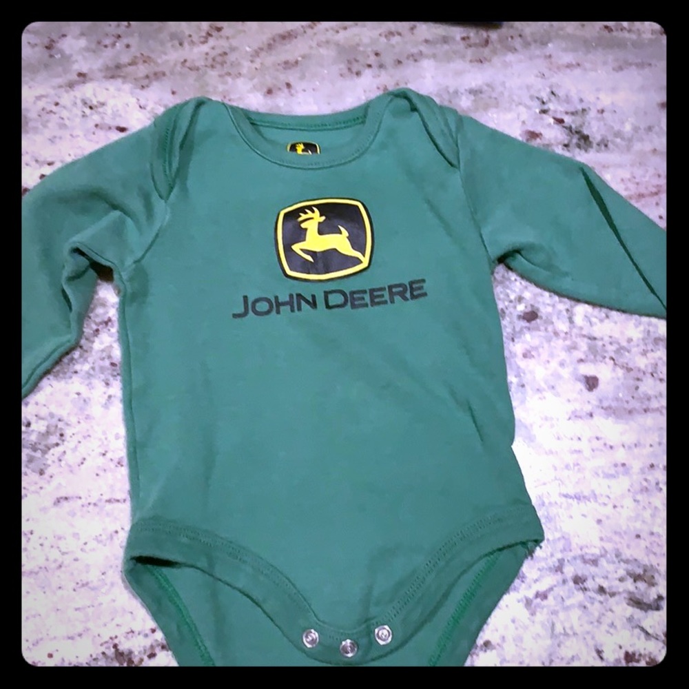 John Deere onesie